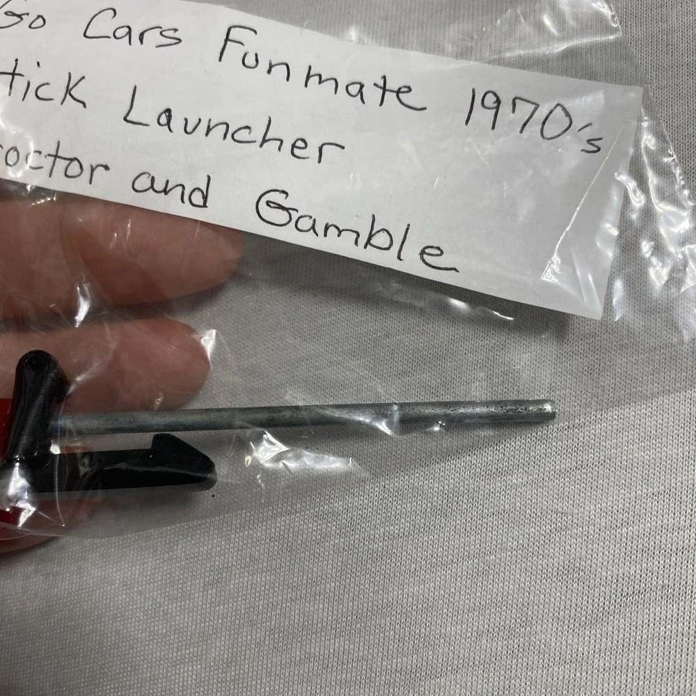 Go‎ Cars Funmate 1970's Stick Launcher Works Proctor Gamble